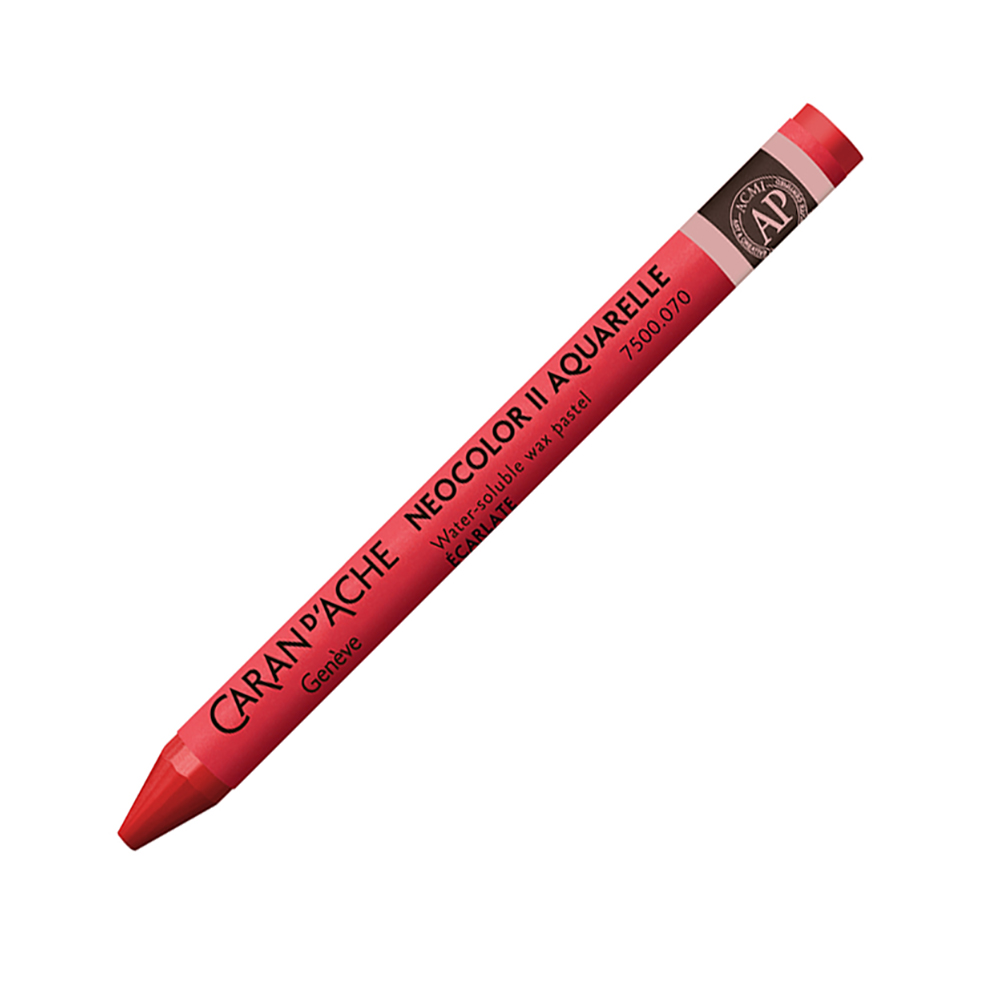 Caran d'ache neocolor 2 - 070 scarlet