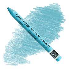 Caran d'ache neocolor 2 - 171 turkuoise blue
