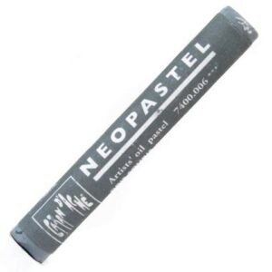 Caran d'ache neopastel - 006 mouse grey