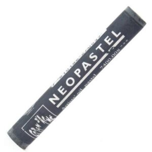 Caran d'ache neopastel - 008 greyish black