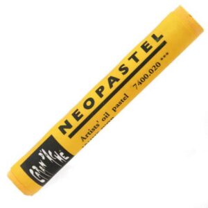 Caran d'ache neopastel - 020 golden yellow