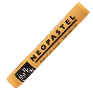 Caran d'ache neopastel - 031 orangish yellow
