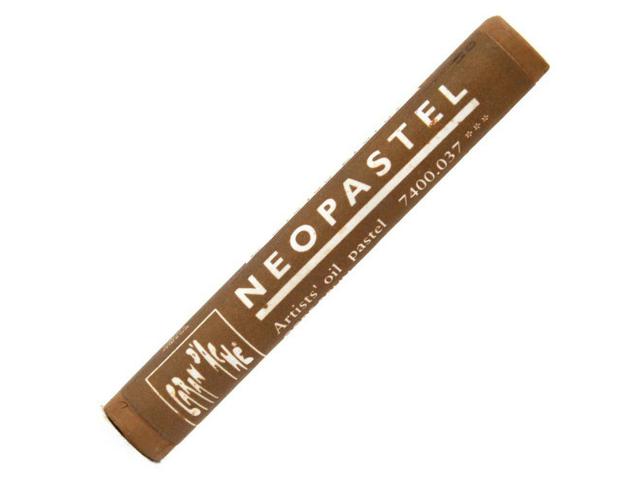 Caran d'ache neopastel - 037 brown ochre