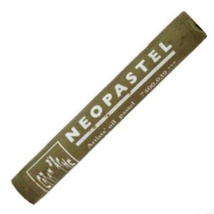 Caran d'ache neopastel - 039 olive brown