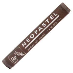 Caran d'ache neopastel - 045 vandycke brown