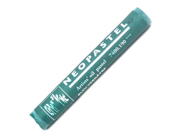 Caran d'ache neopastel - 190 greenish blue