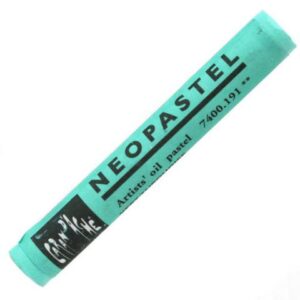 Caran d'ache neopastel - 191 turquoise green