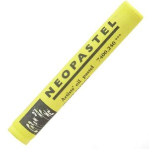 Caran d'ache neopastel - 240 lemon yellow