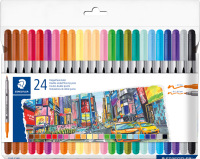 Staedtler duo viltstift - set 24