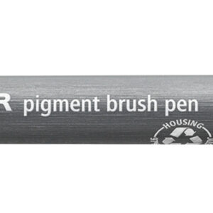 Staedtler pigment brush pen - 35 turquoise