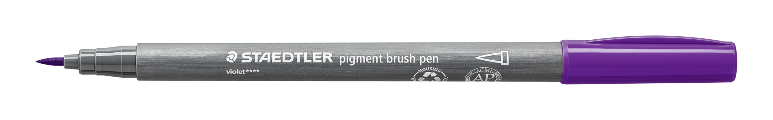 Staedtler pigment brush pen - 6 violet