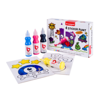 Bruynzeel stickerpaint - set 4 basis