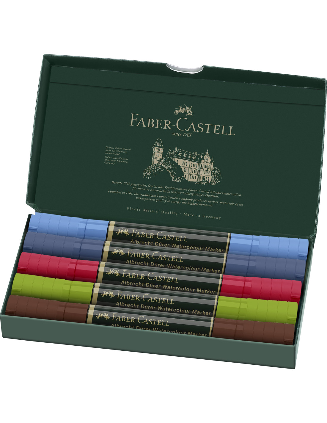 Faber-Castell Albrecht Durer brushpen - set 5 urban sketching