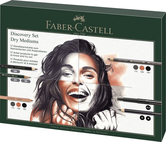 Faber-Castell discovery sets - dry art materials