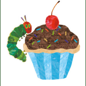 Eric Carle -The very hungry caterpillar - cakeje