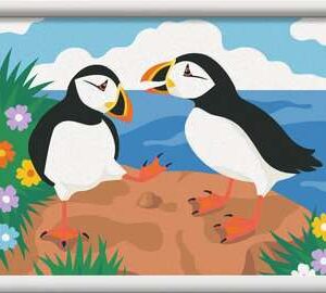 Ravensburger schilder op nummer - 18 x 24 - 9+ papegaaiduikers