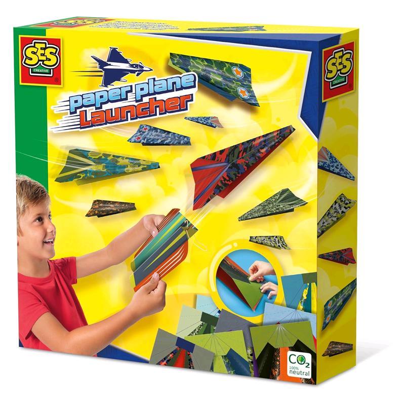 SES vliegtuigjes vouwen