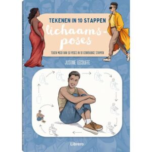 Tekenen in 10 stappen - lichaamsposes, Justine Lecouffe