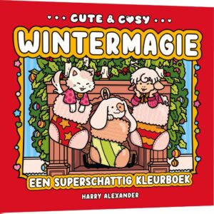 Wintermagie - een super schattig kleurboek