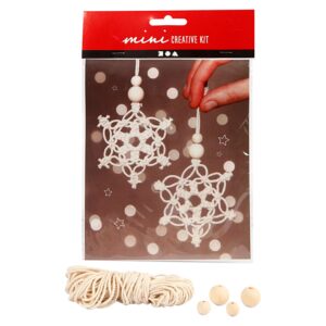 CCHobby mini creative kit - macrame sneeuwvlok
