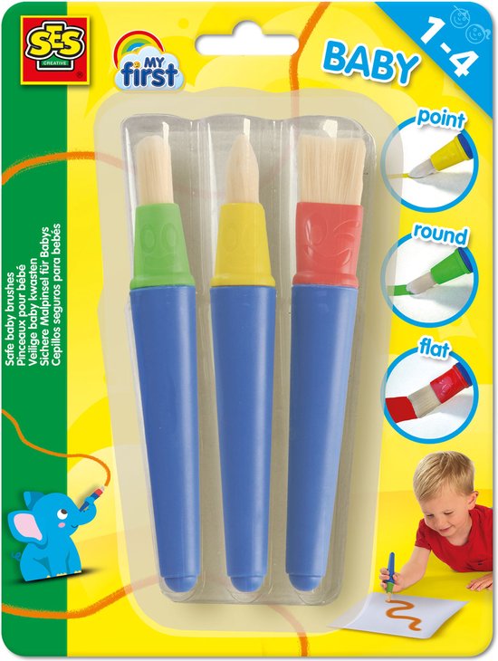 SES my first - veilige baby kwasten