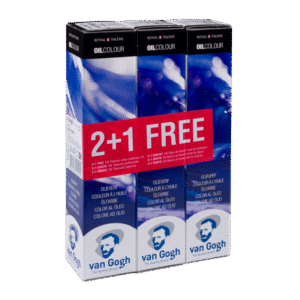 Van Gogh olieverf 200ml S1 - 105 titaanwit 2 + 1 gratis
