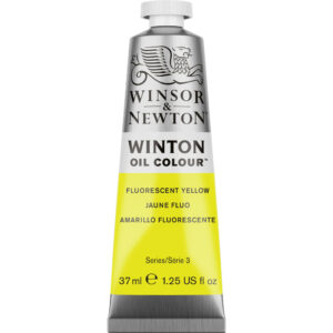 Winsor & Newton Winton olieverf 37ml - 457 fluorescent yellow