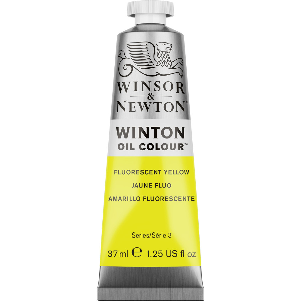 Winsor & Newton Winton olieverf 37ml - 457 fluorescent yellow