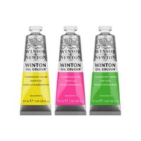 Winsor & Newton Winton olieverf 37ml - set 3x fluorescent