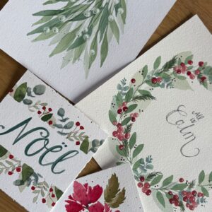 Workshop aquarel kaarten - 18 november