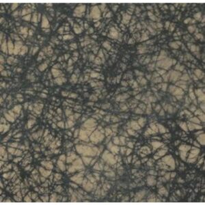 Olino Loktapapier met batik-spinrag design zwart groot vel