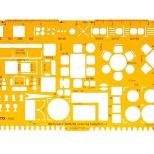 Aristo - Architect combi sjabloon nr.2 - 1:50