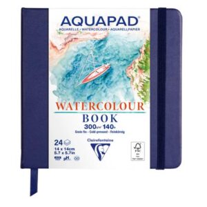Clairefontaine Aquapad watercolorbook - vierkant