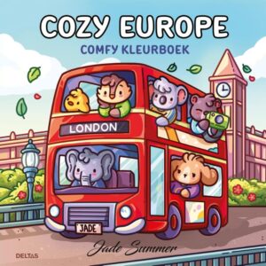 Cozy Europe - Comfy kleurboek - Jade Summer