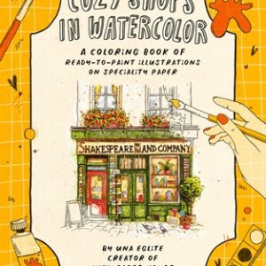 Cozy shops in watercolor - Una Eglite