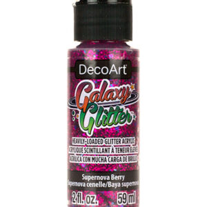 DecoArt - Galaxy Glitter Acrylverf 59ml - Supernova Berry