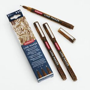 Derwent linemarker - set sepia