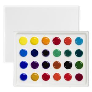 Meeden round palette - 24 vakken met deksel