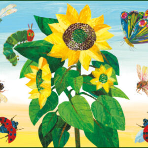 Ansichtkaart PC6097- Nature, the very hungry caterpillar, Eric Carle