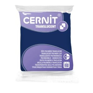 Cernit number 1 - transparant bosbes 56gr
