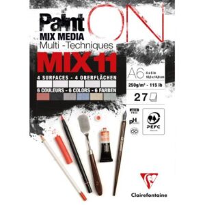 Clairefontaine Paint on - Mix11 A3 250gr