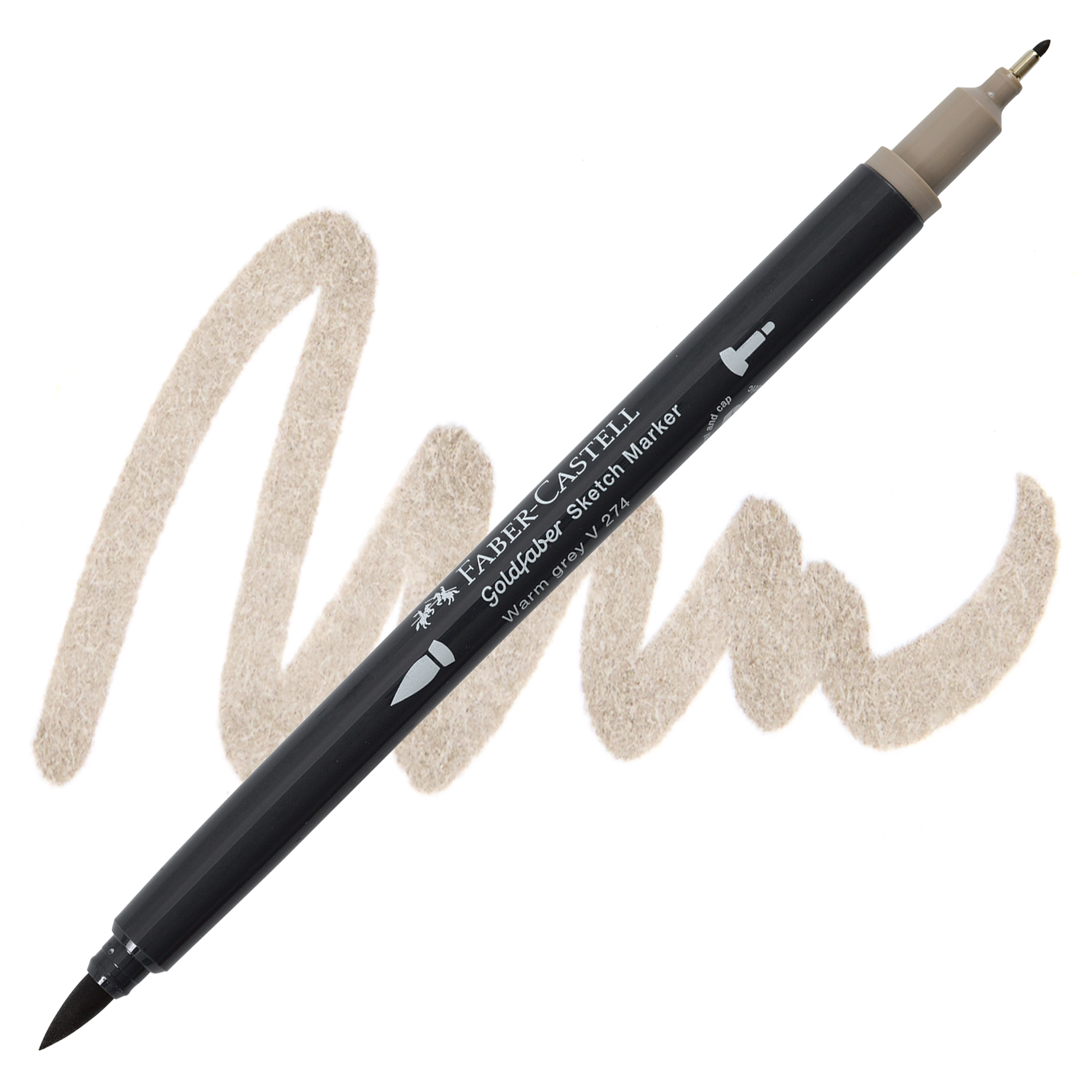 Faber-Castell goldfaber sketch dualmarker - 274 warm grey V