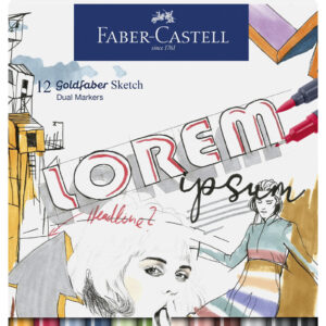 Faber-Castell goldfaber sketch dualmarker - set 12
