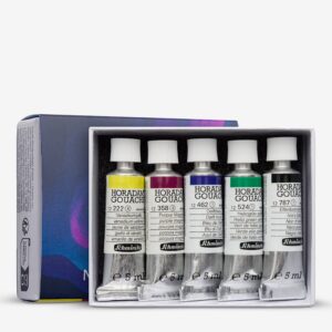 Schmincke Horadam gouache - set northern lights 5 x 5ml