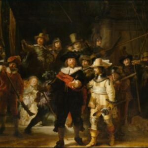 Wenskaart MC2781 De Nachtwacht, Rembrandt van Rijn