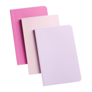 Bruynzeel notebooks - A6 roze set 3