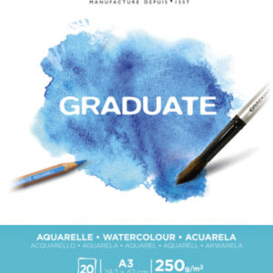 Canson graduate - aquarelle A3 -250gr