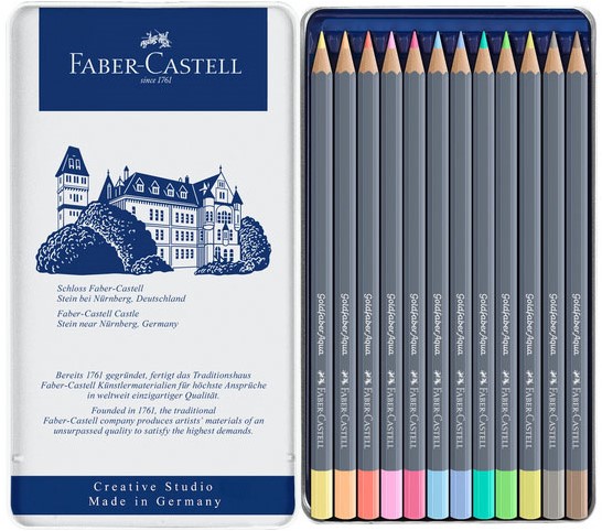 Faber-Castell goldfaber aqua - set 12 pastel