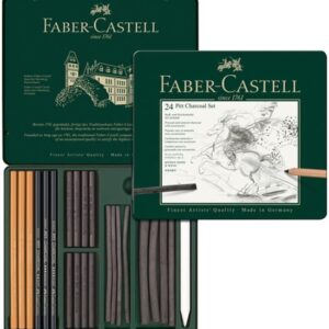 Faber-Castell Pitt houtskool set 24