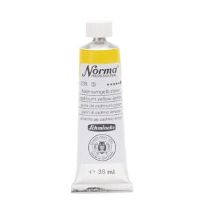 Schmincke Norma olieverf 35ml - 238 cadmium yellow lemon